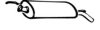 PEDOL 015256 End Silencer